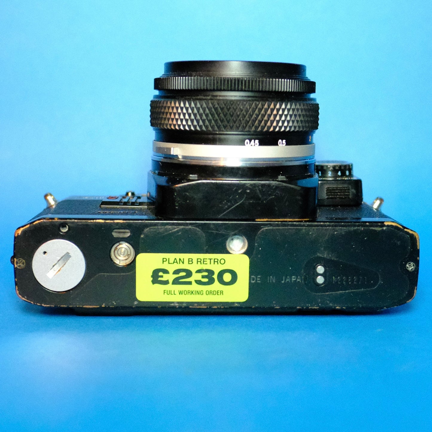 Black weathered olympus OM-10 kit