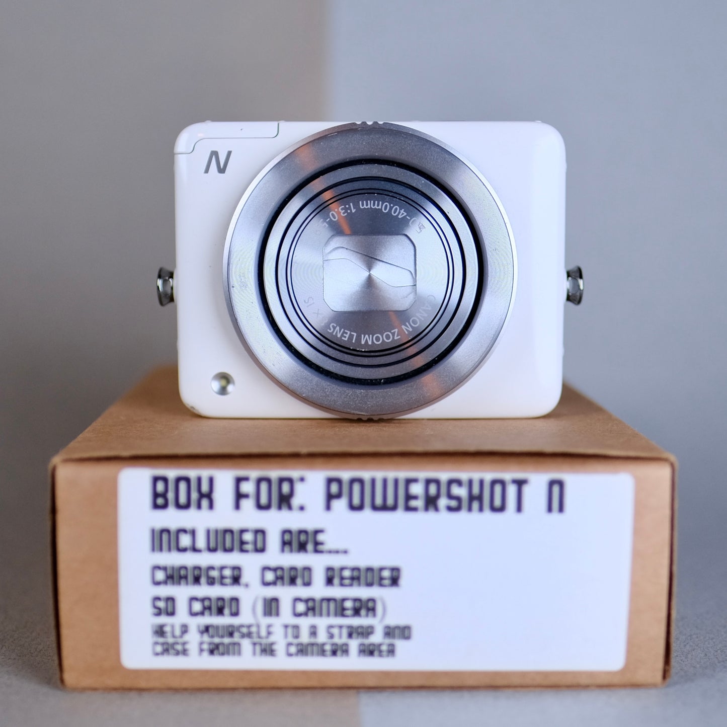 Canon powershot N digital y2k aesthetic camera