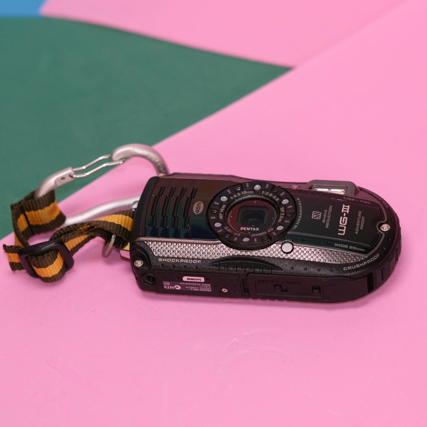 Ricoh Pentax WG iii waterproof digital compact camera