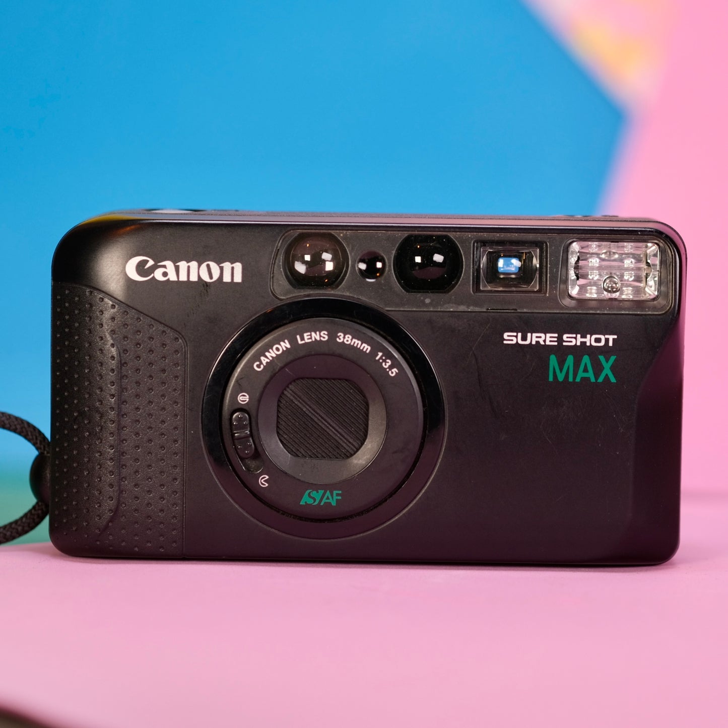 Canon sure shot max cult point and shoot 35mm film camera
