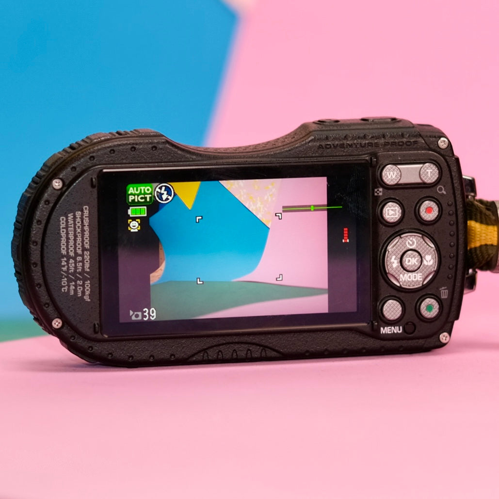 Ricoh Pentax WG iii waterproof digital compact camera