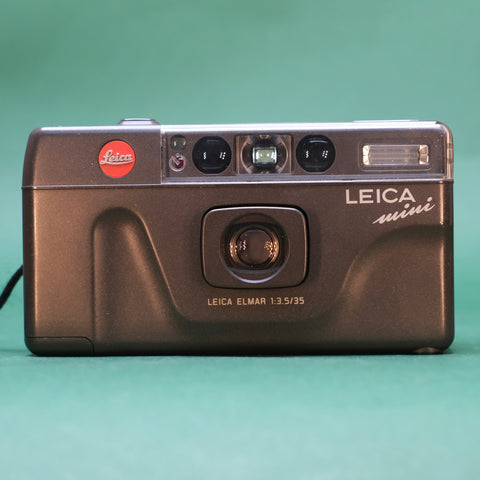 Leica mini 35mm point and shoot film camera