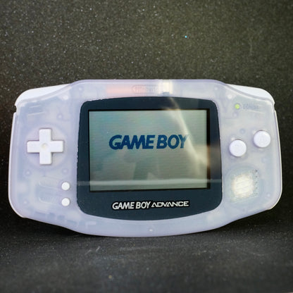 Nintendo Gameboy advance clear purple, original non modified example, Boxed