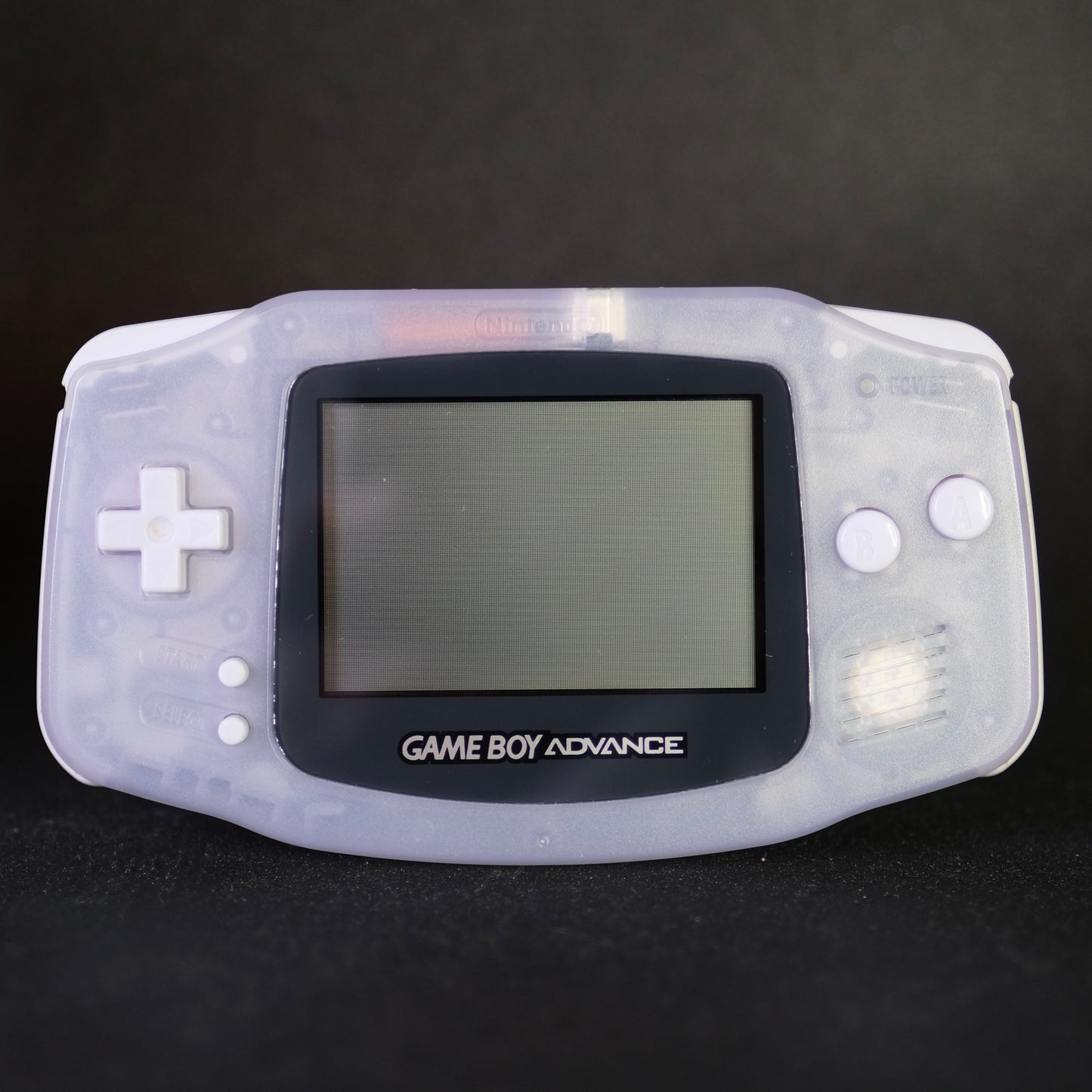 Nintendo Gameboy advance clear purple, original non modified example, Boxed
