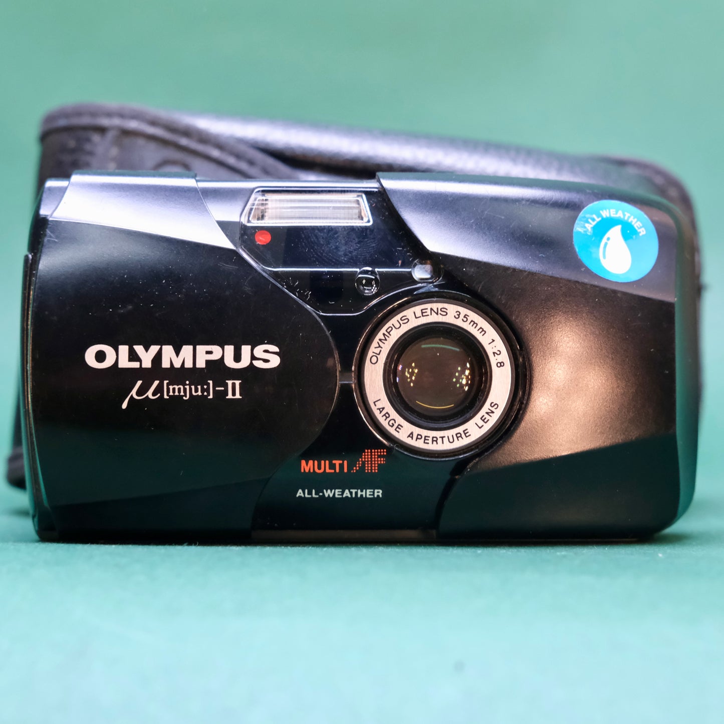 Olympus mju ii “stylus epic” black, fair condition film tested