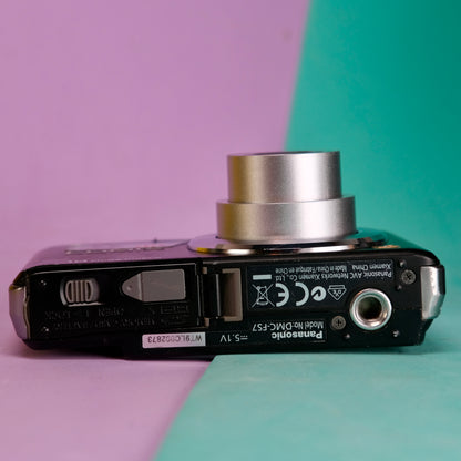 Panasonic lumix DMC-FS7 y2k era digital camera, student nostalgia