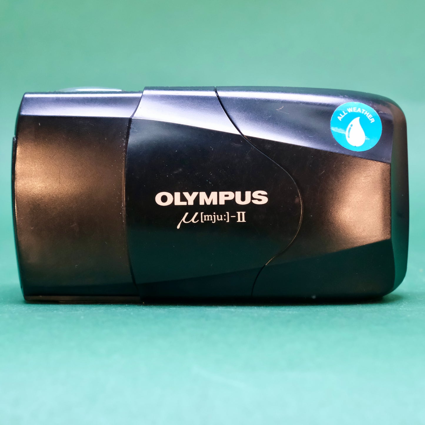 Olympus mju ii “stylus epic” black, fair condition film tested