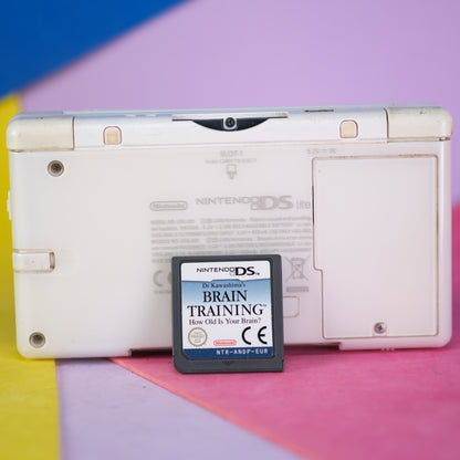 Nintendo DS lite, white, with original charger