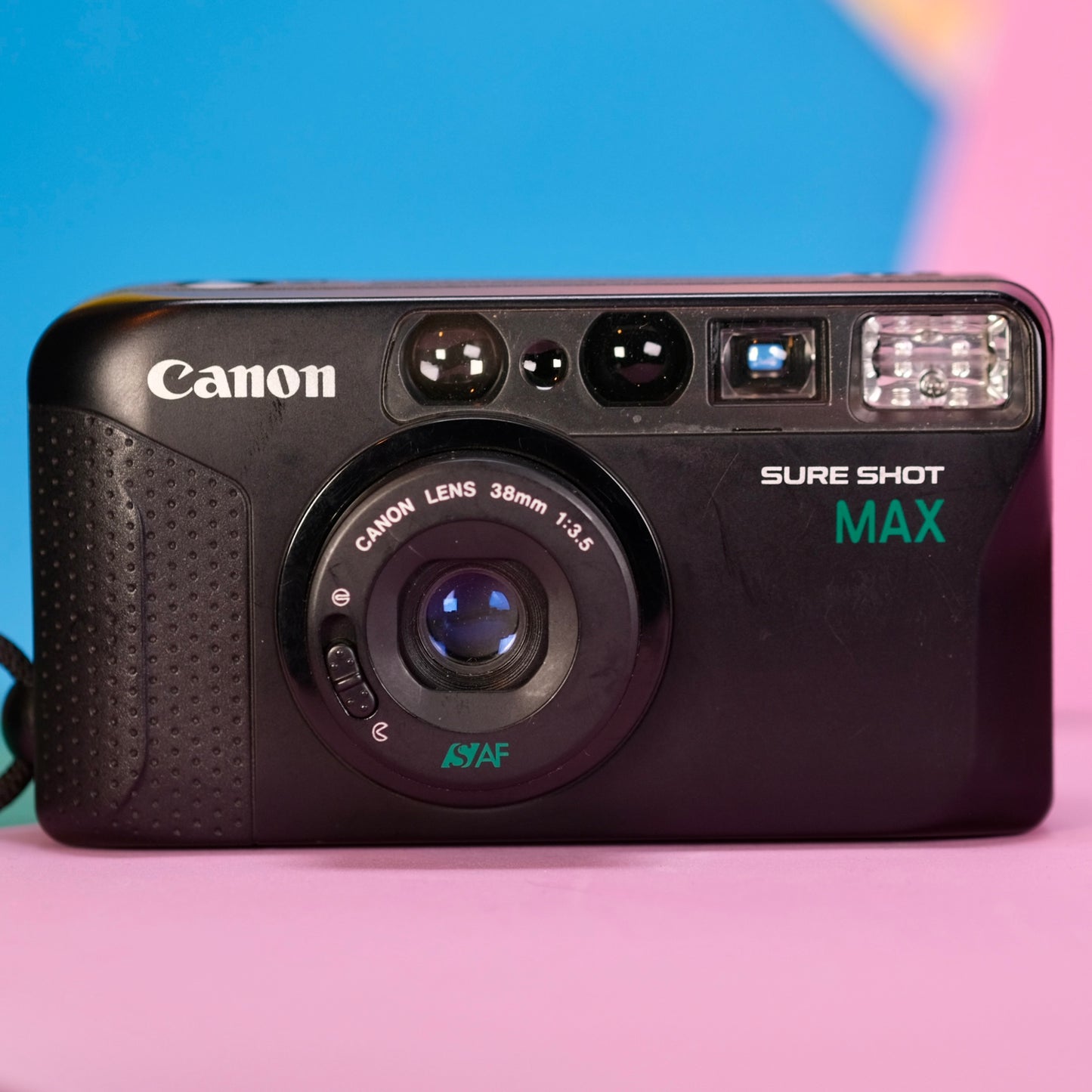 Canon sure shot max cult point and shoot 35mm film camera