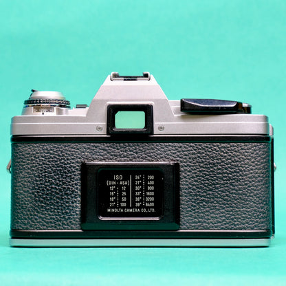 Boxed clean Minolta X-300 35mm SLR film camera refurbished
