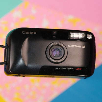 Canon sure shot M 35mm point and shoot film camera
