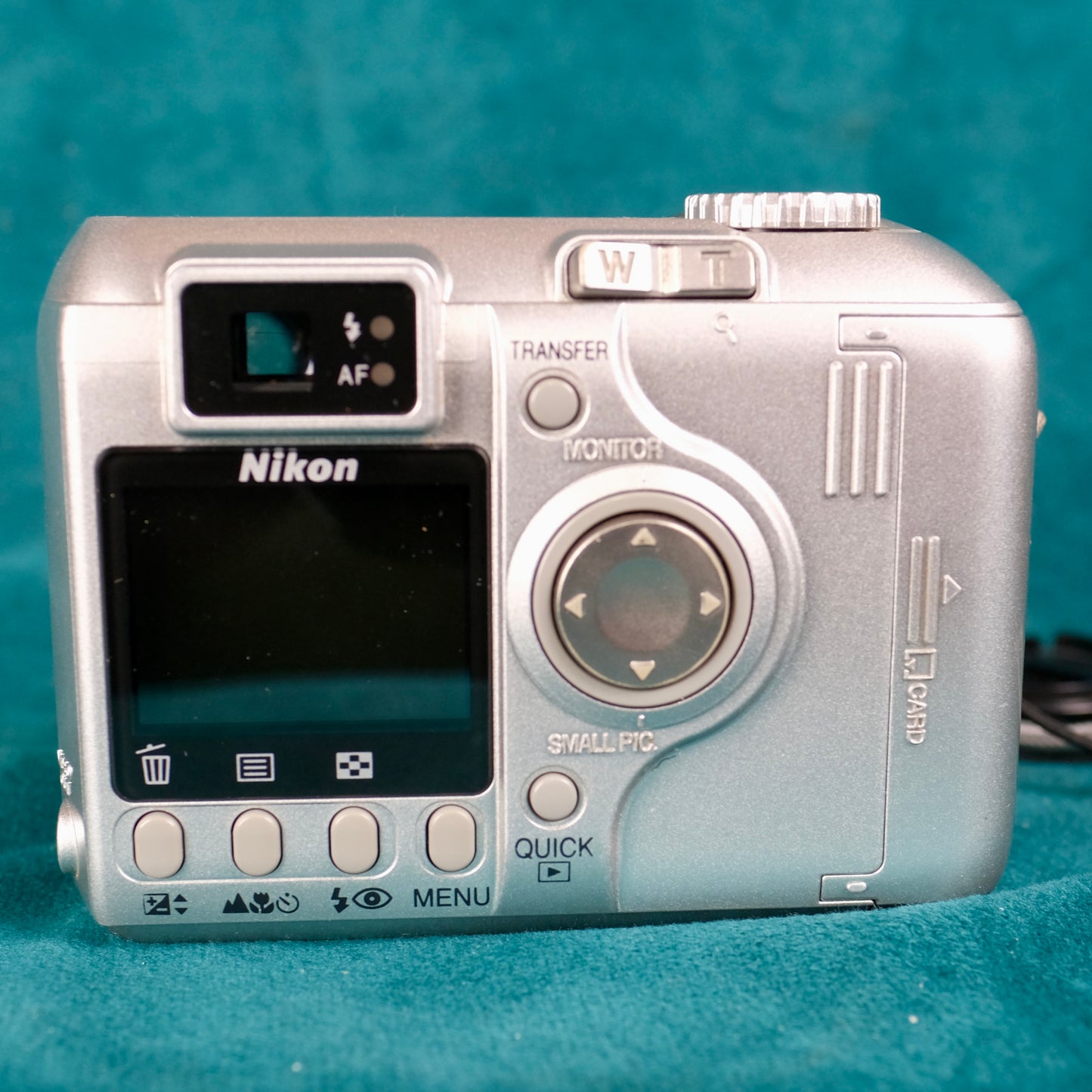 Nikon Coolpix 4300 retro digital camera (Y2K aesthetic)