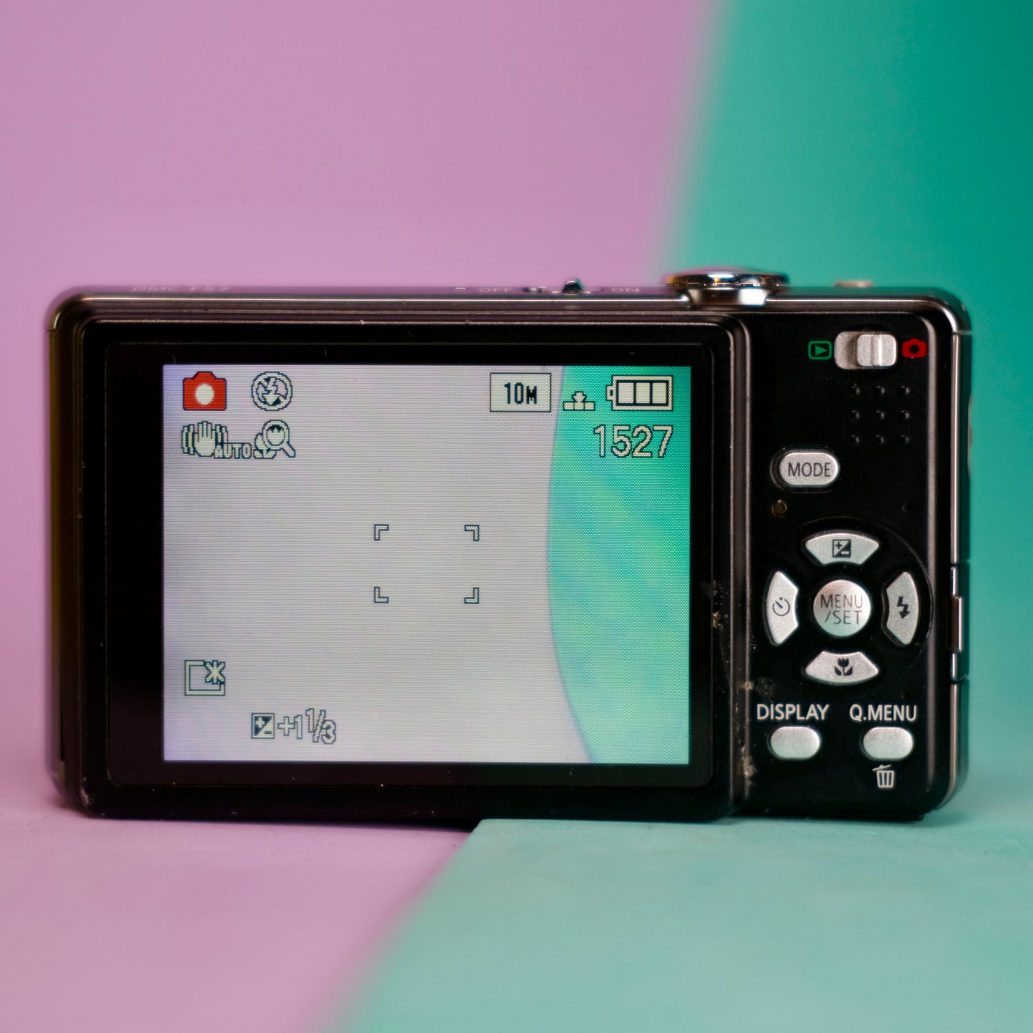 Panasonic lumix DMC-FS7 y2k era digital camera, student nostalgia