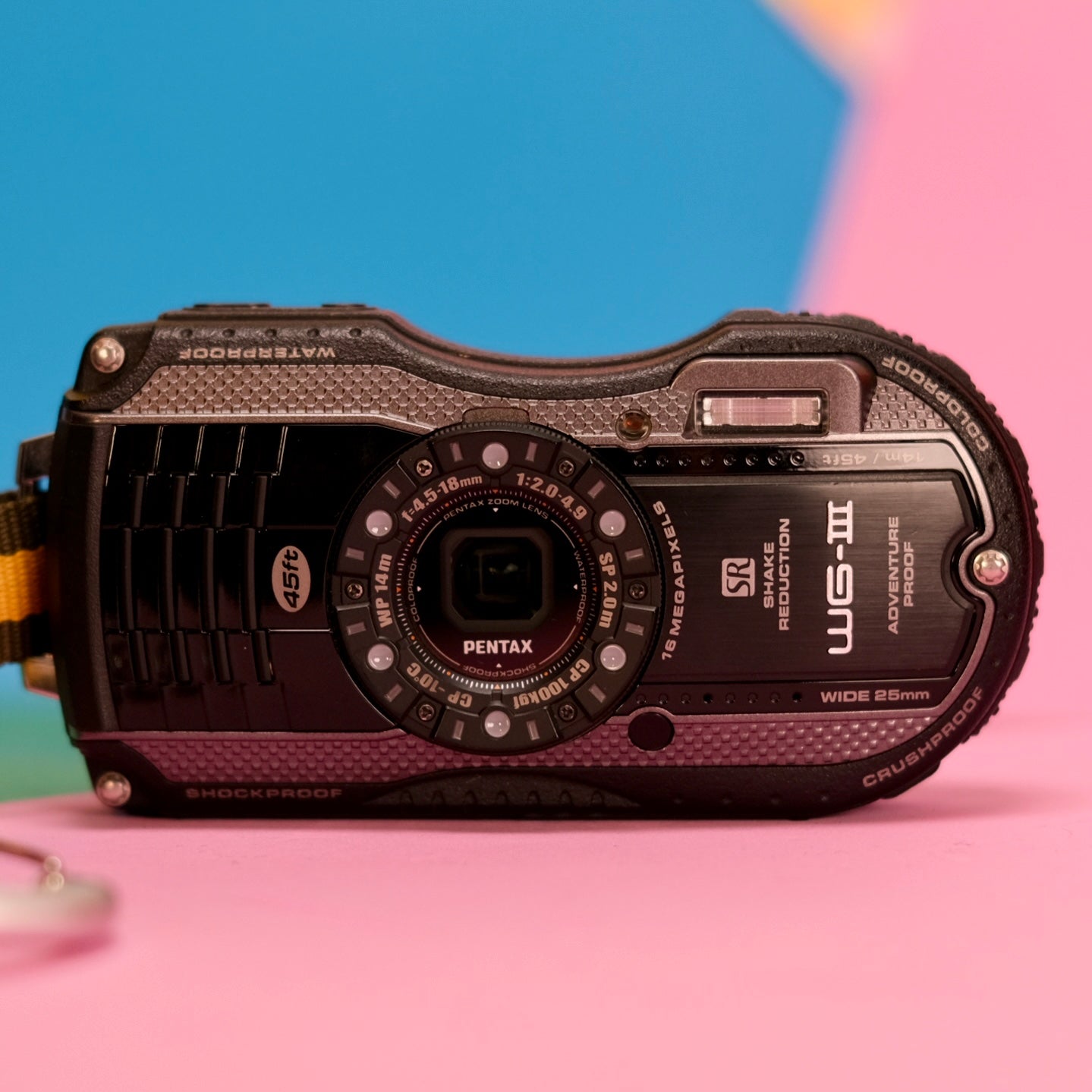 Ricoh Pentax WG iii waterproof digital compact camera