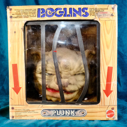 Original Boglins “Plunk” with box