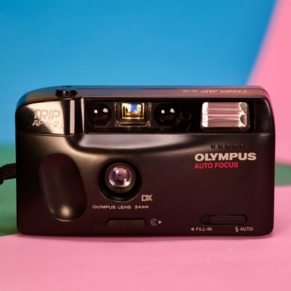 Olympus trip AF S-2 point and shoot 35mm film camera