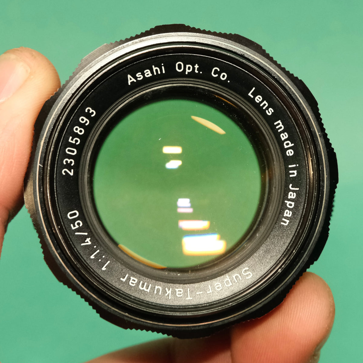 Refurbished Pentax M42 mount 50mm 1.4 super takumar lens