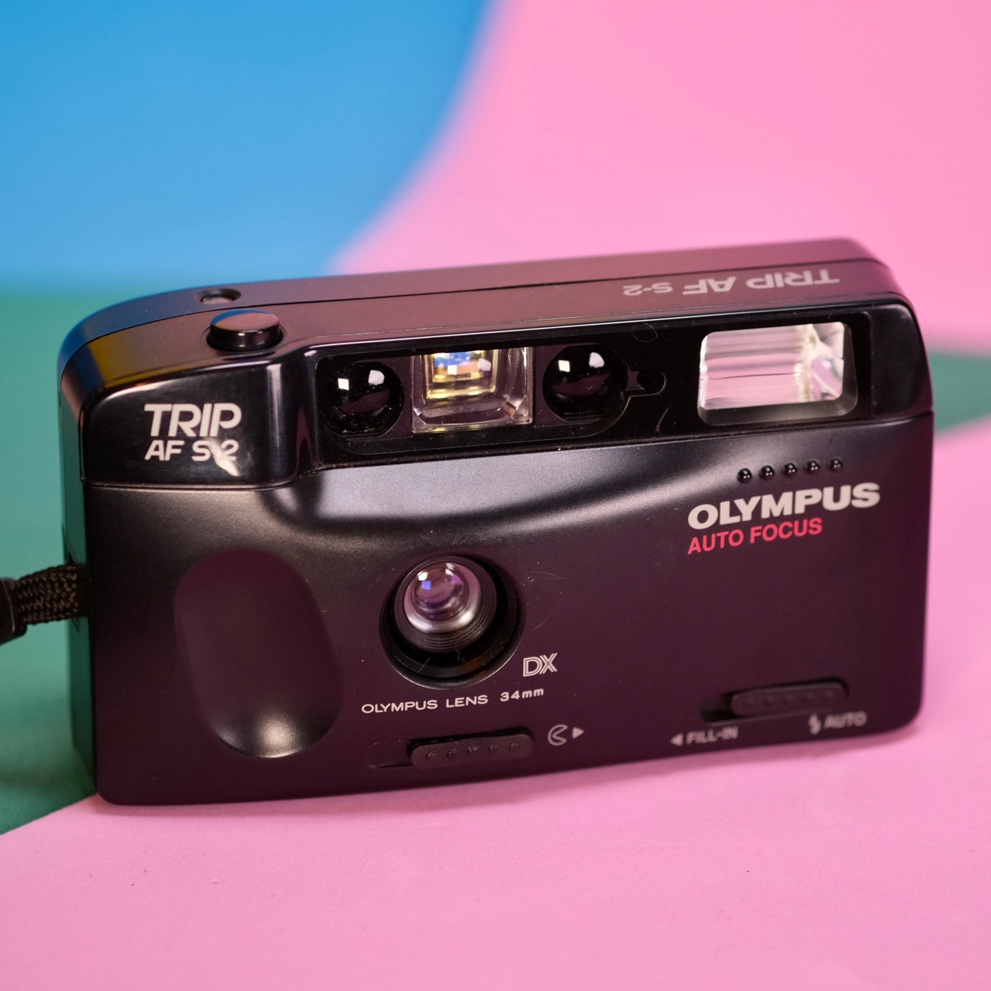 Olympus trip AF S-2 point and shoot 35mm film camera