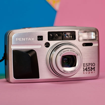 Pentax espio 145m super 35mm point and shoot film camera