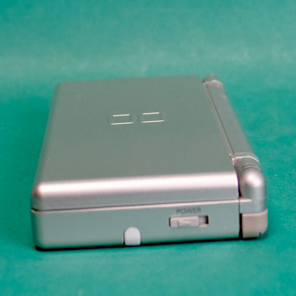 Nintendo DS lite, silver, with original charger defect