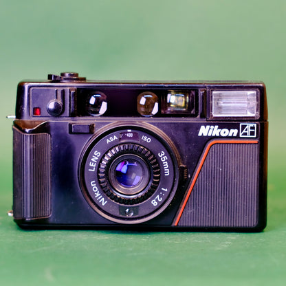 Nikon L35AF point and shoot 35mm film camera