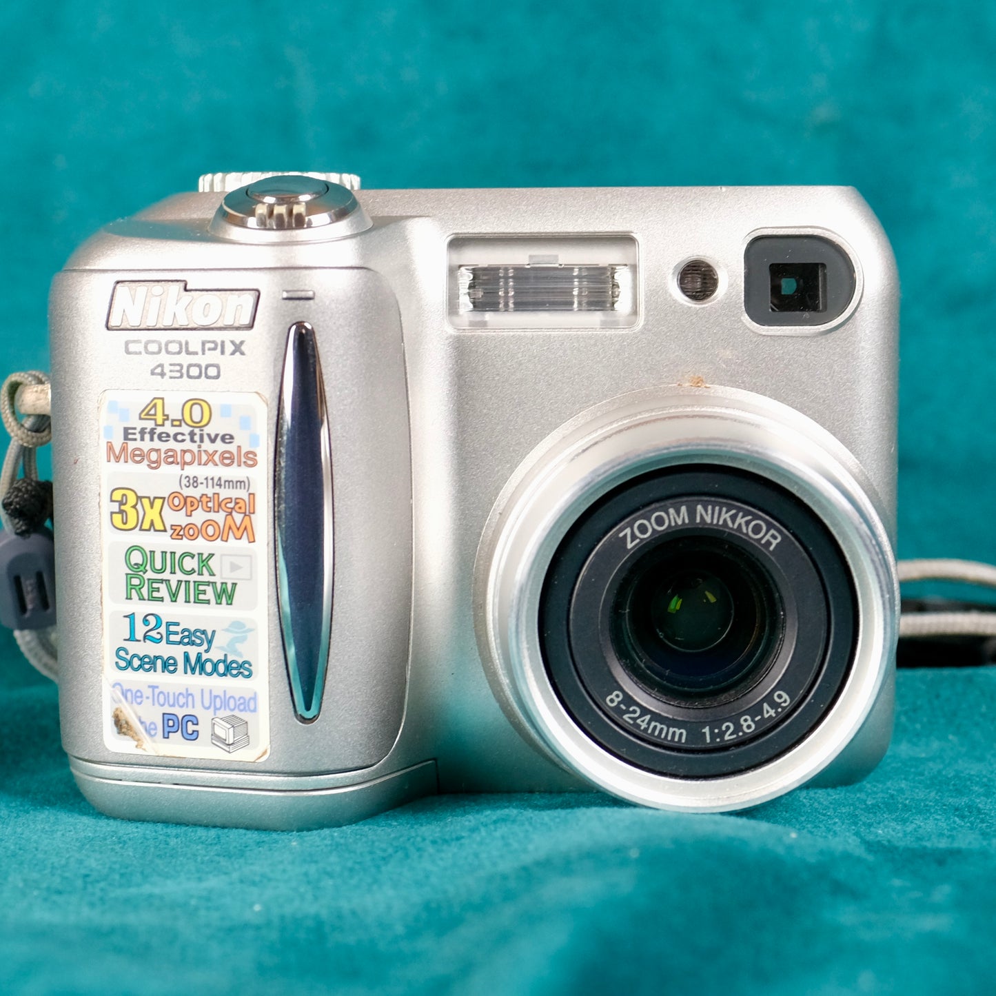 Nikon Coolpix 4300 retro digital camera (Y2K aesthetic)