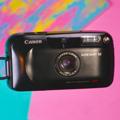 Canon sure shot M 35mm point and shoot film camera
