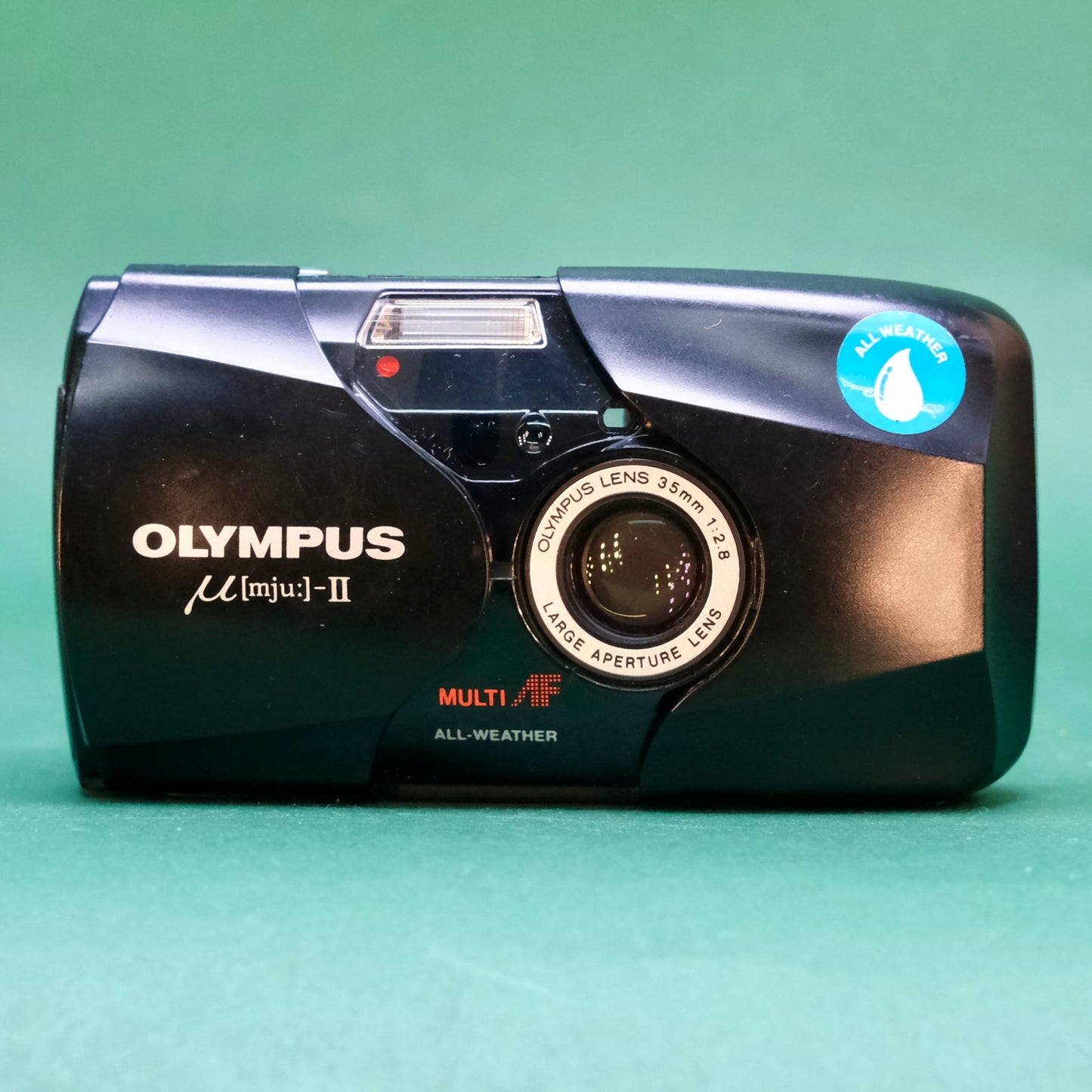 Olympus mju ii “stylus epic” black, fair condition film tested