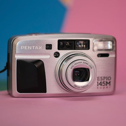 Pentax espio 145m super 35mm point and shoot film camera