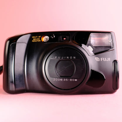 Superb clean fuji DL-1000 compact point and shoot film camera