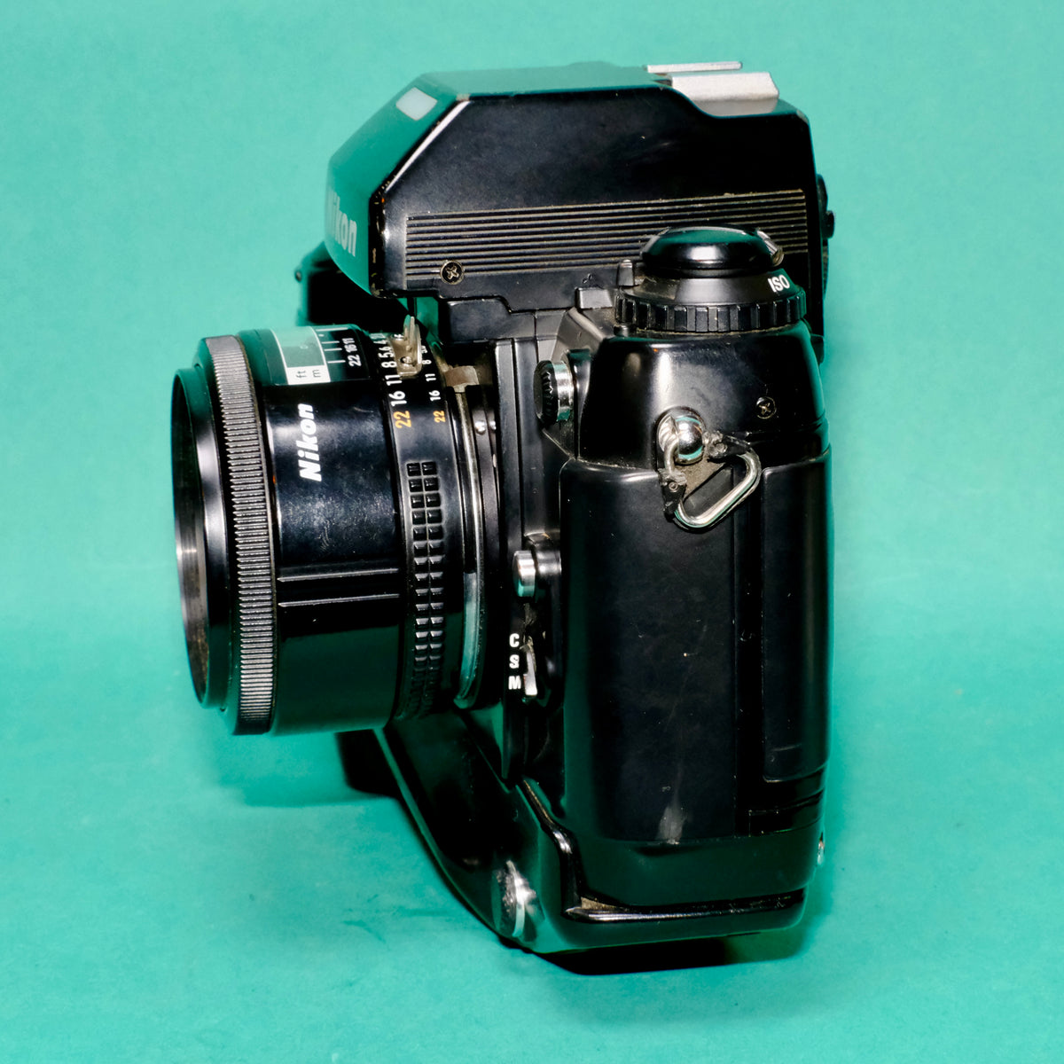 Nikon F4S 35mm Professional SLR film camera & 28mm F/:2.8 lens
