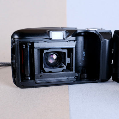 Olympus mju ii “stylus epic” black, fair condition film tested boxed