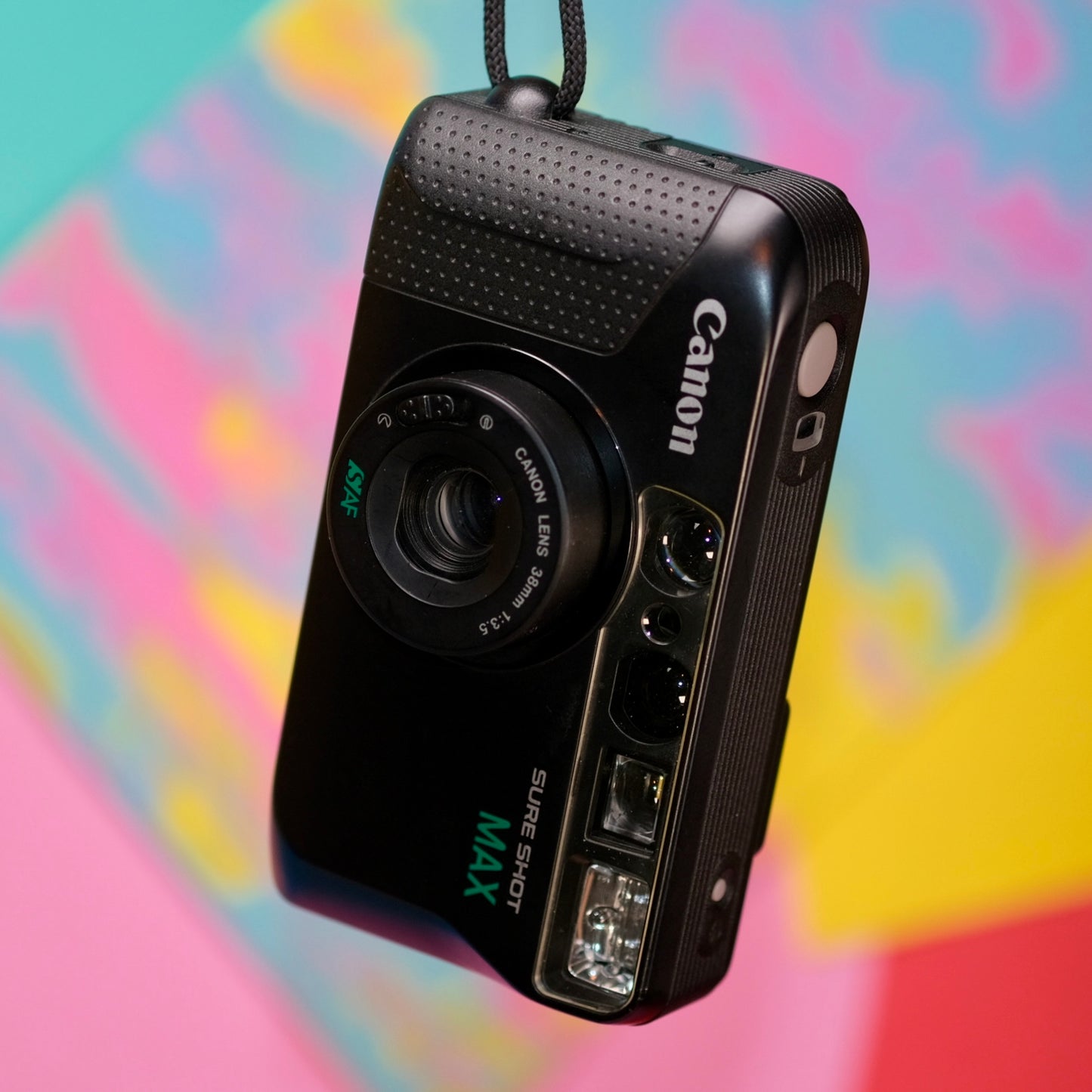 Canon sure shot max cult point and shoot 35mm film camera