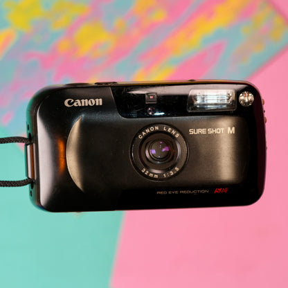 Canon sure shot M 35mm point and shoot film camera