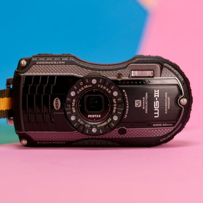 Ricoh Pentax WG iii waterproof digital compact camera