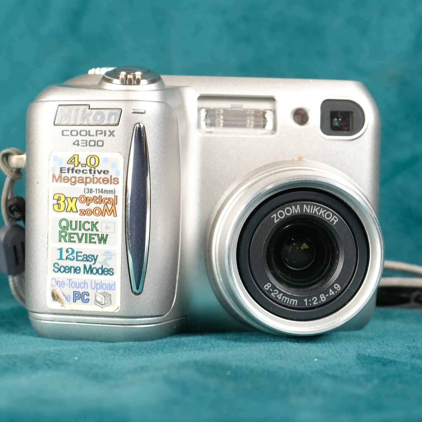 Nikon Coolpix 4300 retro digital camera (Y2K aesthetic)