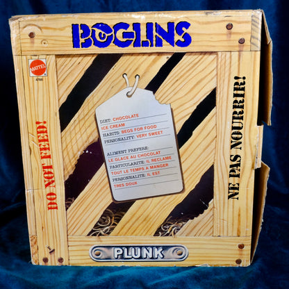 Original Boglins “Plunk” with box