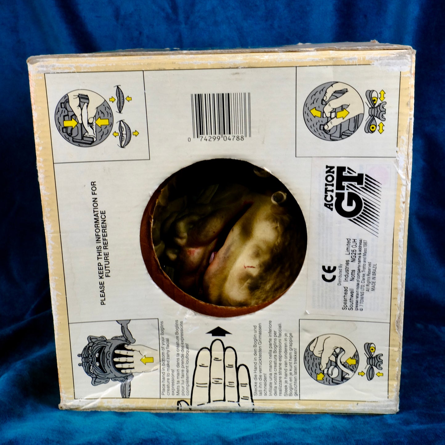 Original Boglins “Plunk” with box