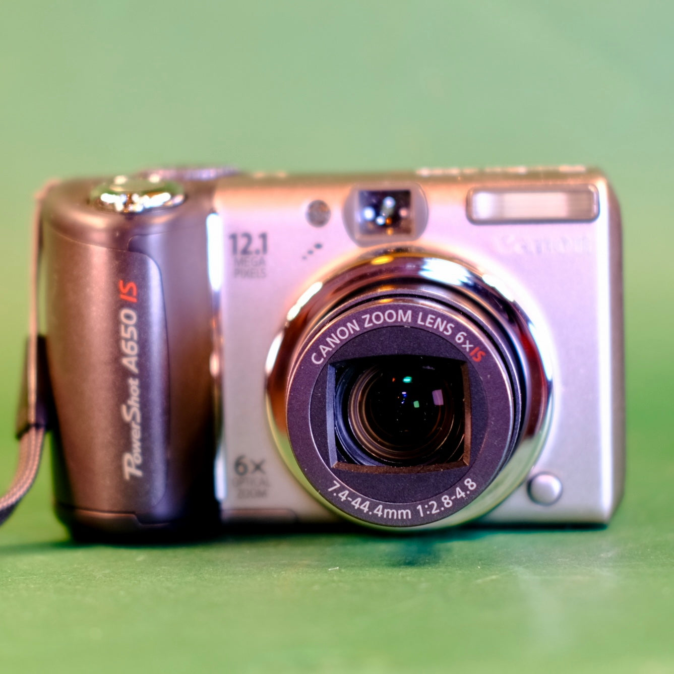 Canon PowerShot A650 IS 12.1MP Selfie Screen, digital camera,