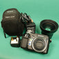 Sony DSC-v3 Digital camera with built in night shot and 0.65x wide angle lens adapter
