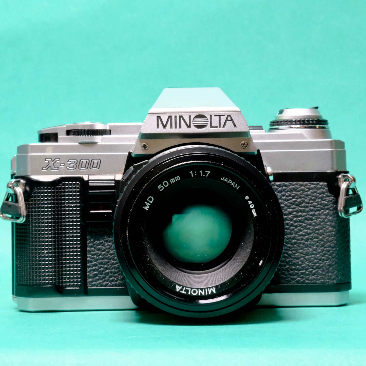 Boxed clean Minolta X-300 35mm SLR film camera refurbished