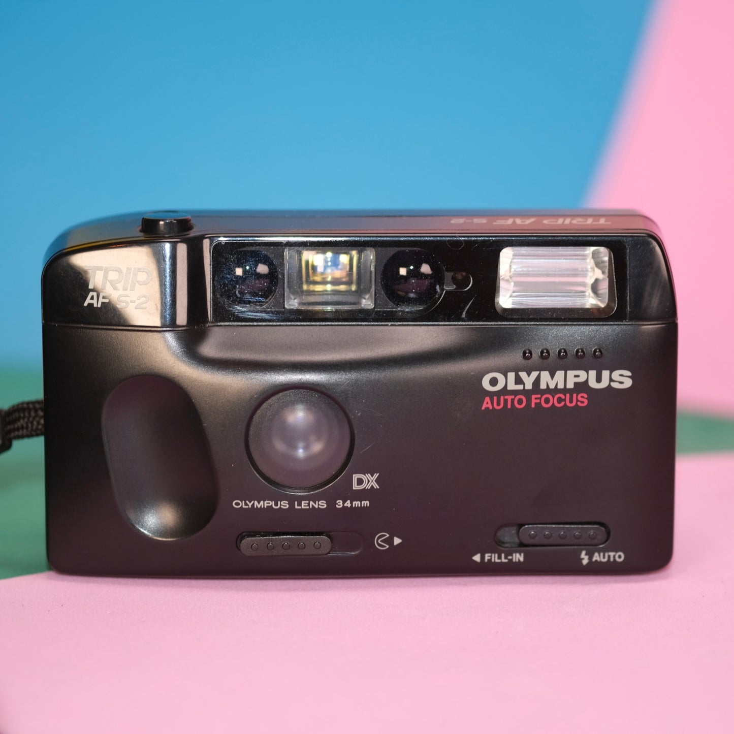 Olympus trip AF S-2 point and shoot 35mm film camera