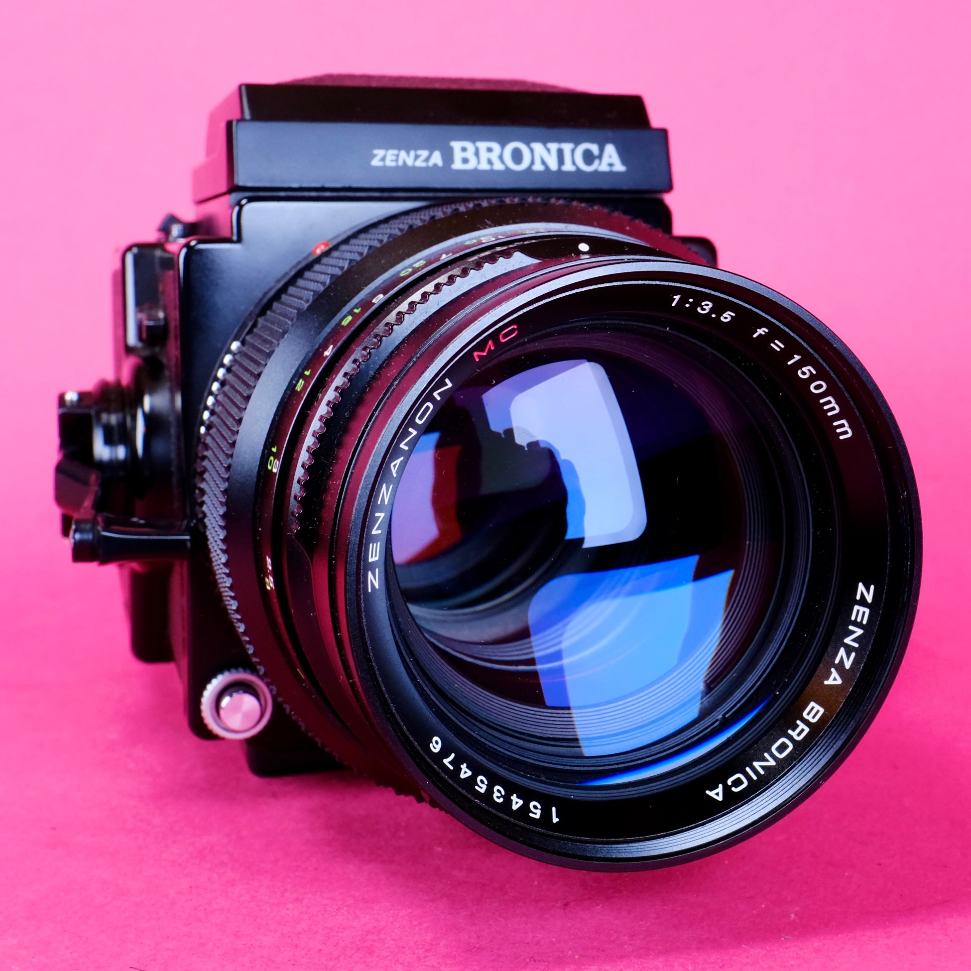 I BRONICA Zenza ゼンザブロニカ ETRS 中判フィルムカメラ ブラック