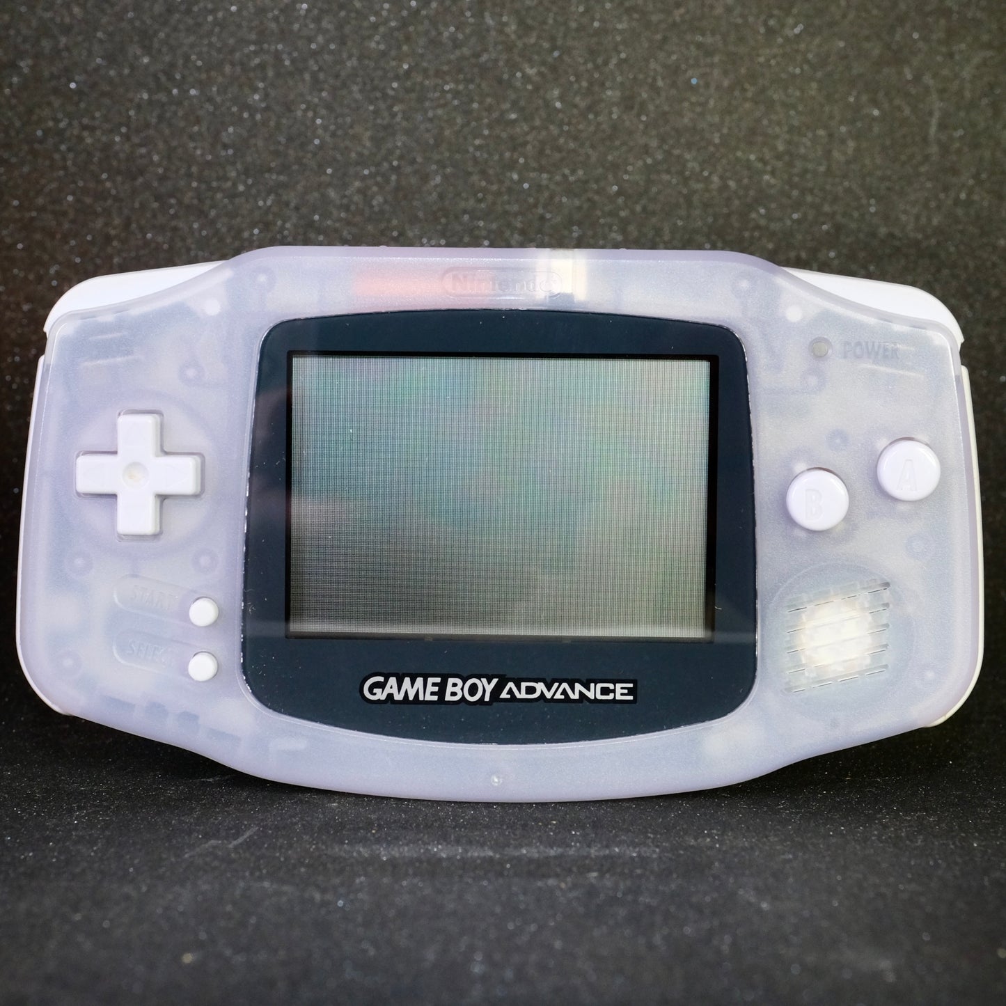 Nintendo Gameboy advance clear purple, original non modified example, Boxed