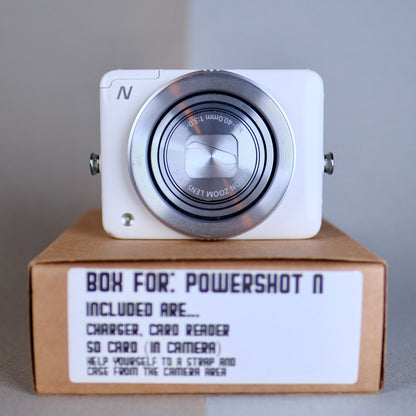 Canon powershot N digital y2k aesthetic camera