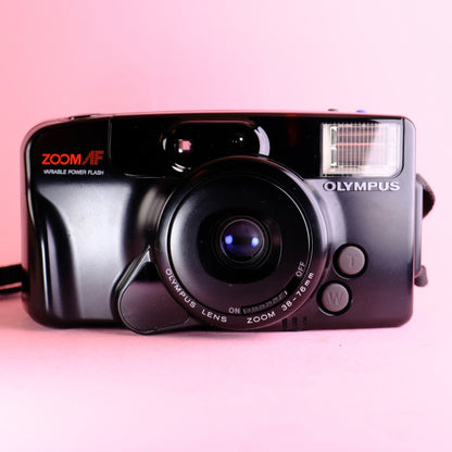 Perfect condition olympus AZ-210 superzoom point & shoot camera + case & box