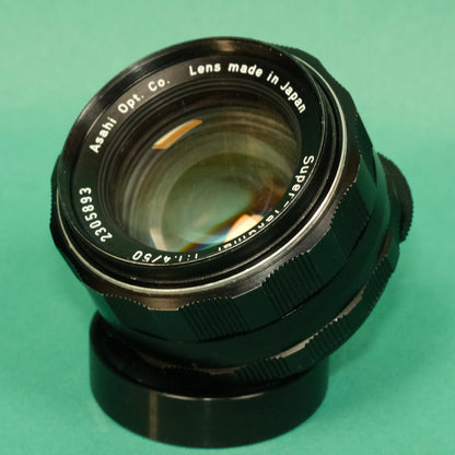 Refurbished Pentax M42 mount 50mm 1.4 super takumar lens