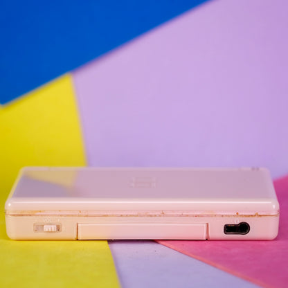Nintendo DS lite, pink, with original charger