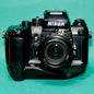 Nikon F4S 35mm Professional SLR film camera & 28mm F/:2.8 lens