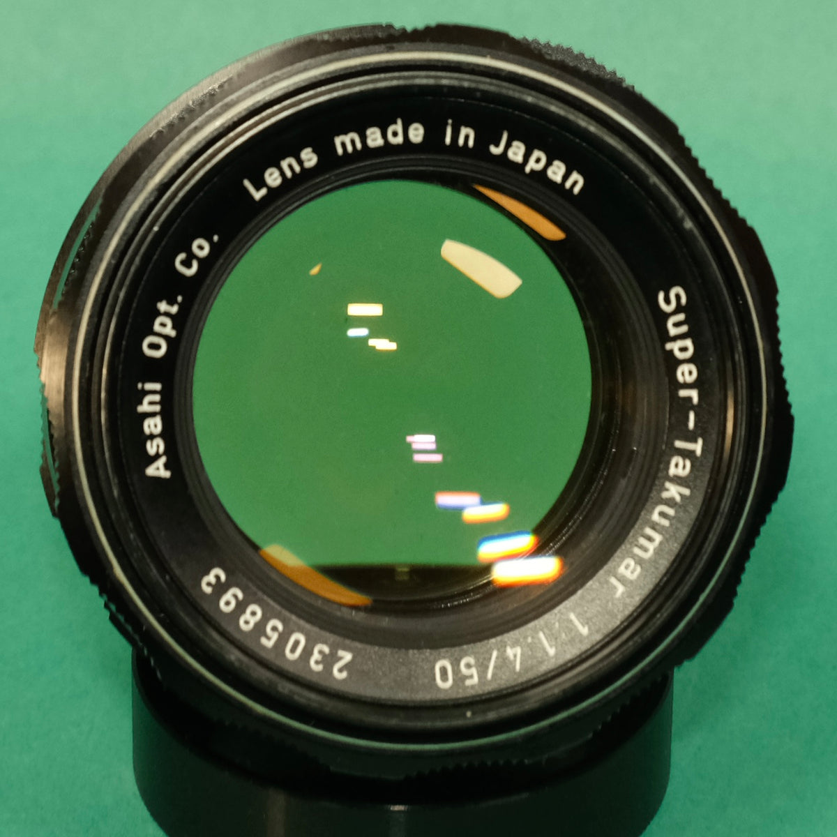 Refurbished Pentax M42 mount 50mm 1.4 super takumar lens